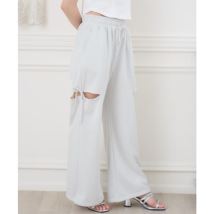 【新色追加】キラキラスウェットPT | RETRO GIRL | 詳細画像1 