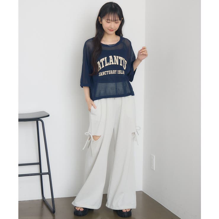 【新色追加】キラキラスウェットPT | RETRO GIRL | 詳細画像12 