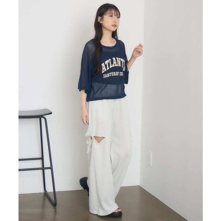 【新色追加】キラキラスウェットPT | RETRO GIRL | 詳細画像13 