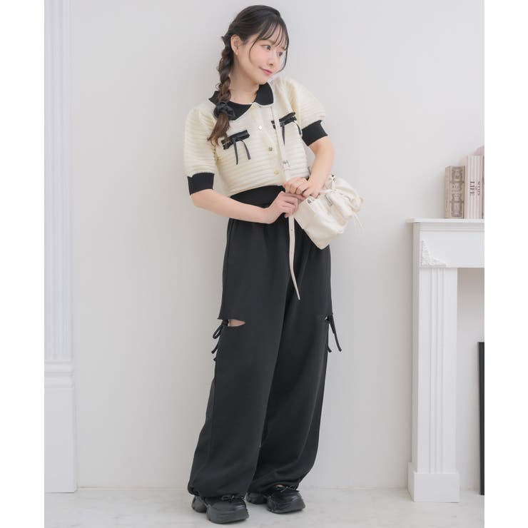 【新色追加】キラキラスウェットPT | RETRO GIRL | 詳細画像14 