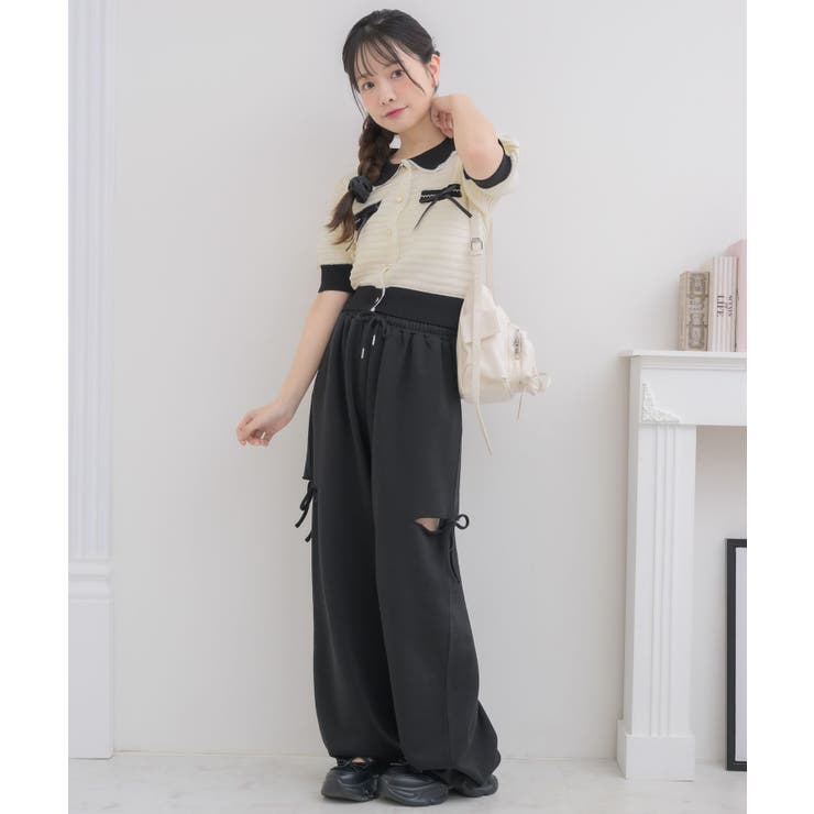 【新色追加】キラキラスウェットPT | RETRO GIRL | 詳細画像16 