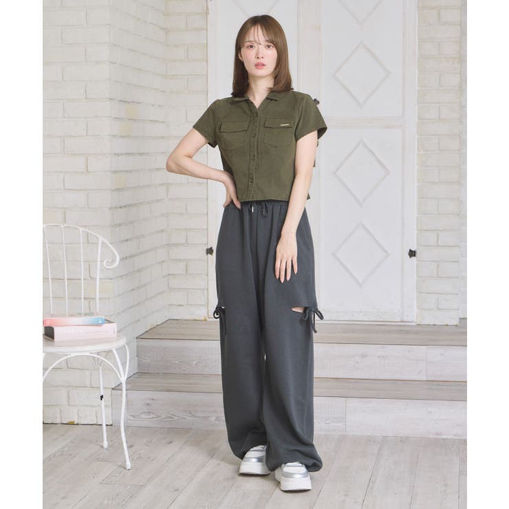 【新色追加】キラキラスウェットPT | RETRO GIRL | 詳細画像32 