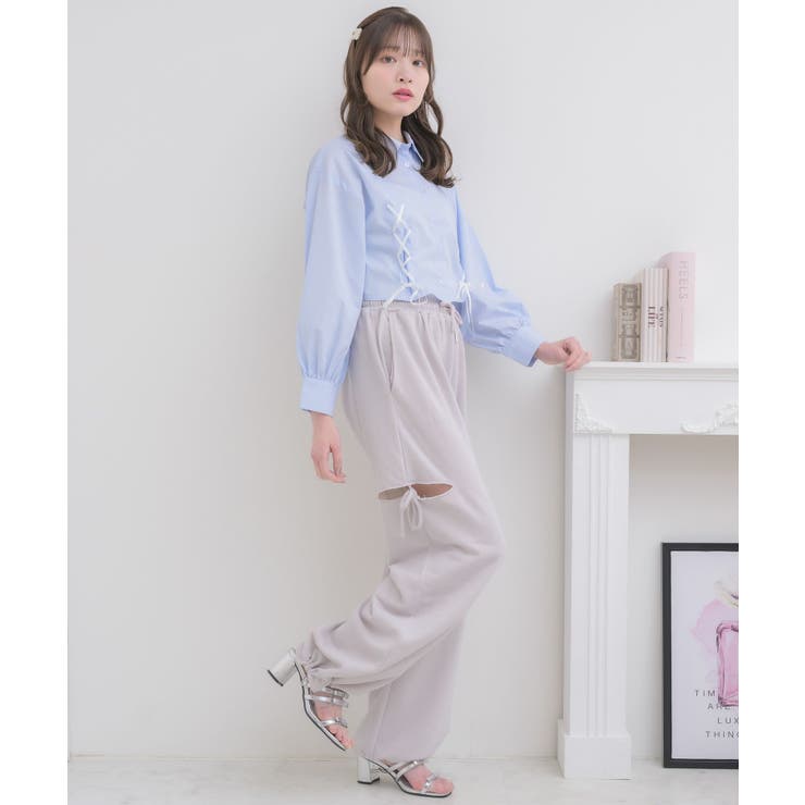 【新色追加】キラキラスウェットPT | RETRO GIRL | 詳細画像35 