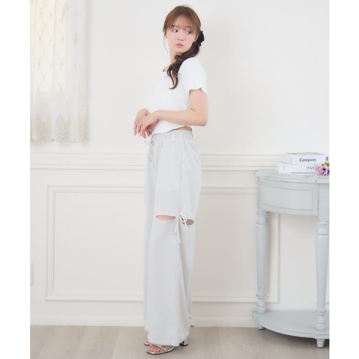 【新色追加】キラキラスウェットPT | RETRO GIRL | 詳細画像4 