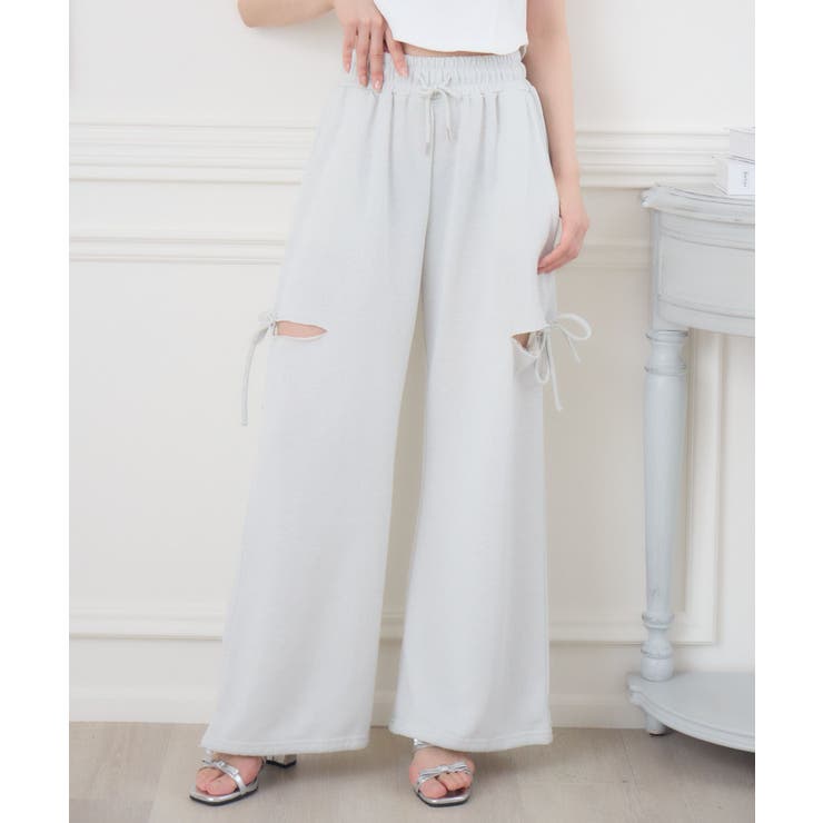 【新色追加】キラキラスウェットPT | RETRO GIRL | 詳細画像6 