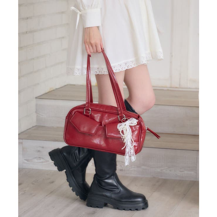 チャーム付きボストンバッグ | RETRO GIRL | 詳細画像12 