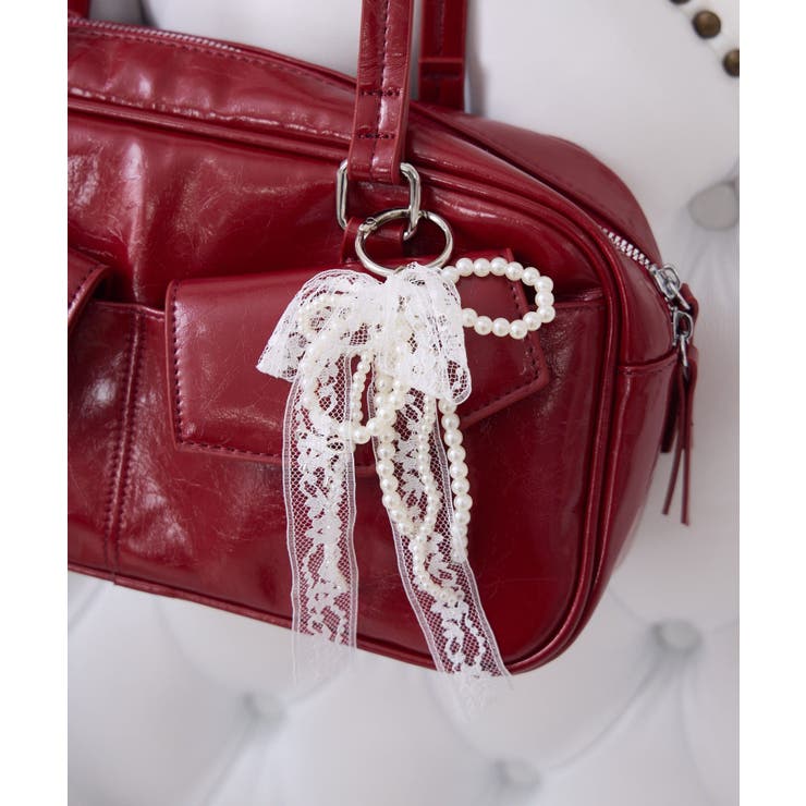 チャーム付きボストンバッグ | RETRO GIRL | 詳細画像14 