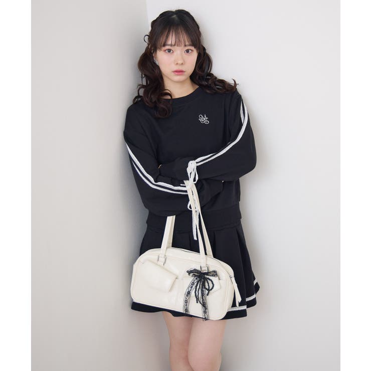 チャーム付きボストンバッグ | RETRO GIRL | 詳細画像3 