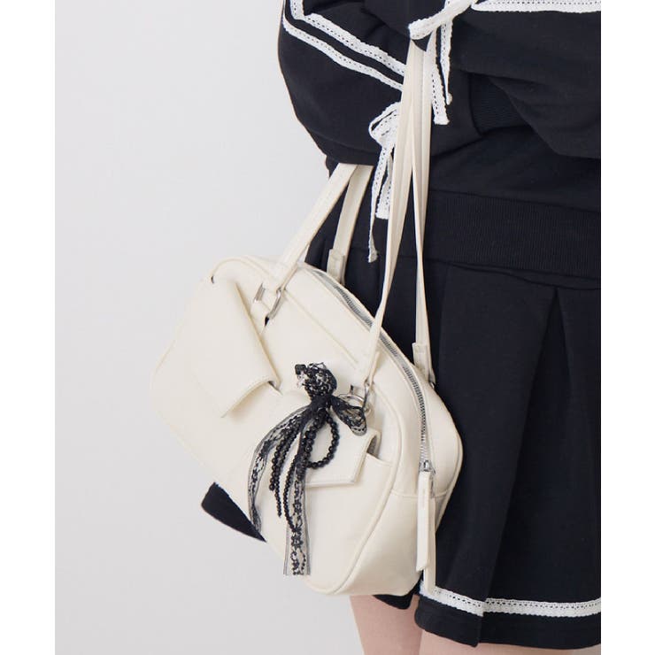 チャーム付きボストンバッグ | RETRO GIRL | 詳細画像4 
