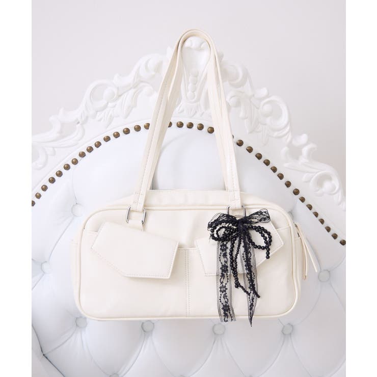 チャーム付きボストンバッグ | RETRO GIRL | 詳細画像5 