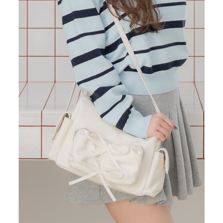 リボンショルダーバッグ | RETRO GIRL | 詳細画像2 