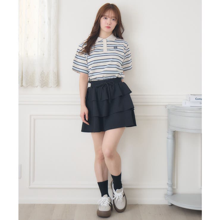 裏毛ティアードミニSK | RETRO GIRL | 詳細画像21 