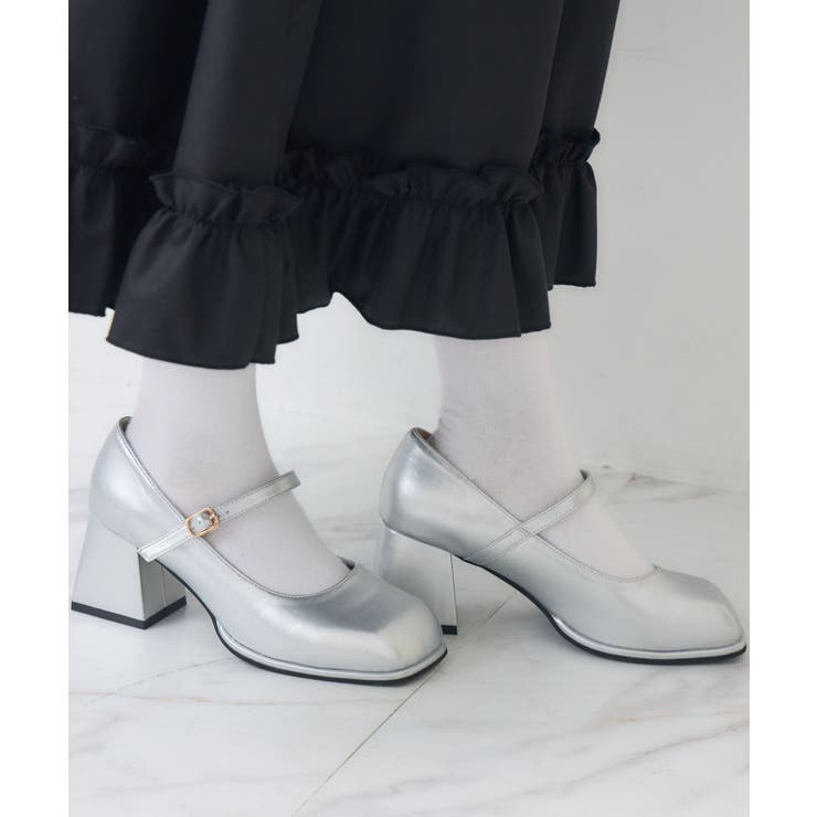 スクエアヒールパンプス | RETRO GIRL | 詳細画像10 