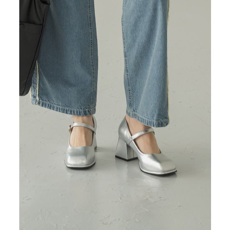 スクエアヒールパンプス | RETRO GIRL | 詳細画像13 