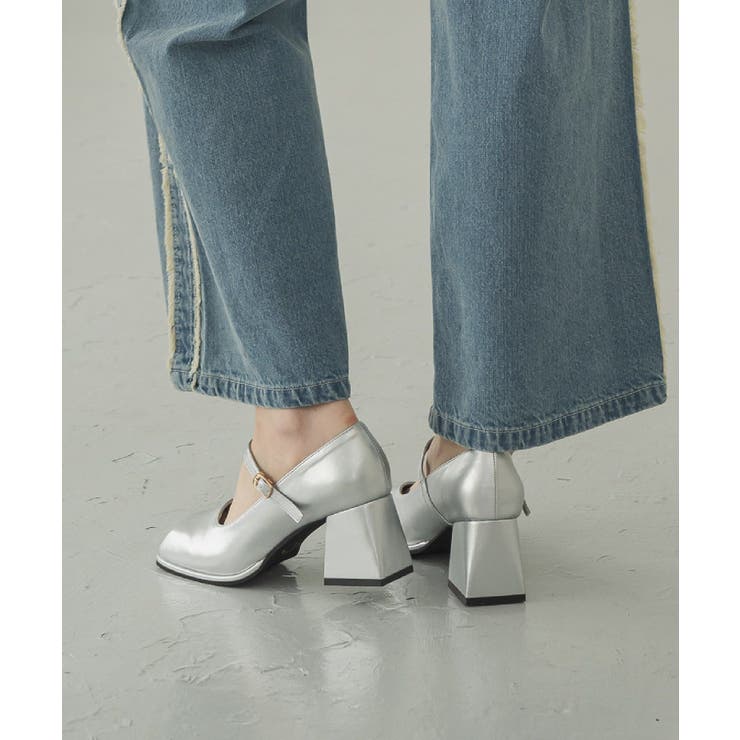 スクエアヒールパンプス | RETRO GIRL | 詳細画像15 