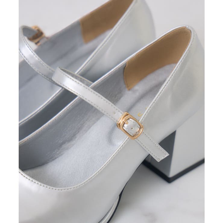 スクエアヒールパンプス | RETRO GIRL | 詳細画像18 