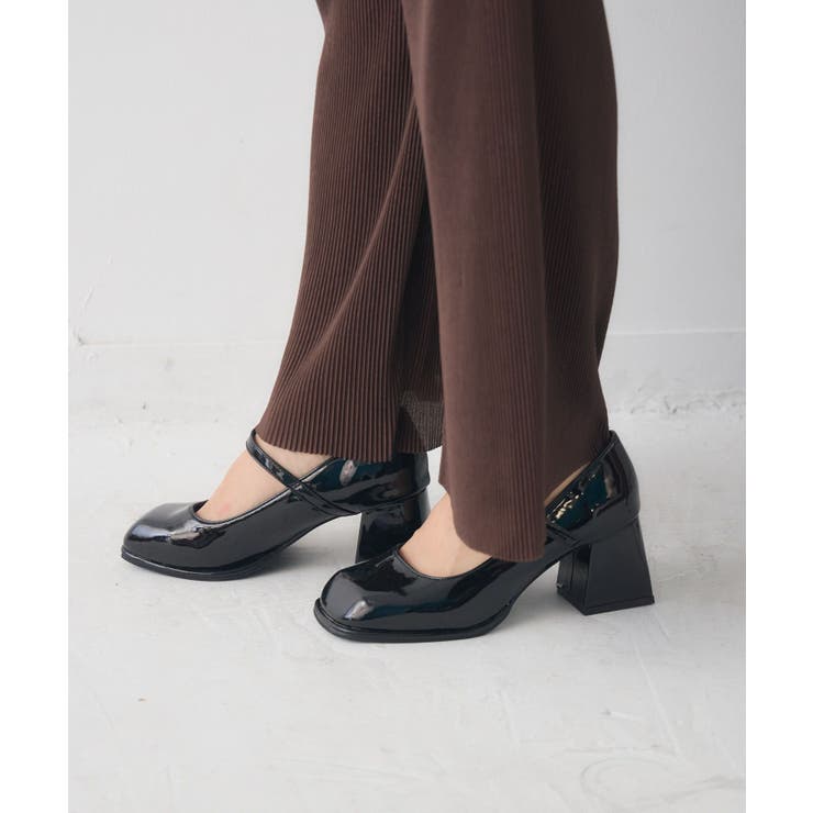 スクエアヒールパンプス | RETRO GIRL | 詳細画像6 