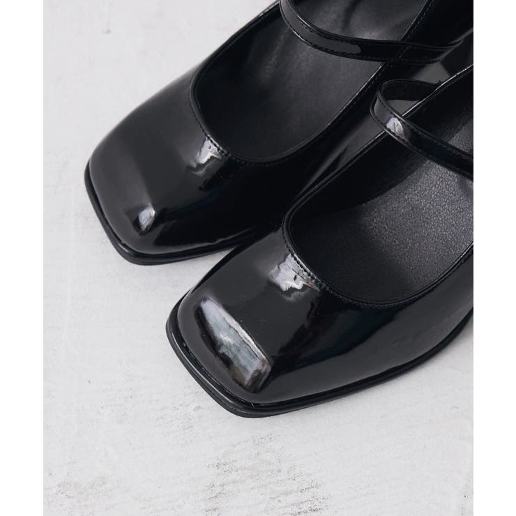 スクエアヒールパンプス | RETRO GIRL | 詳細画像7 