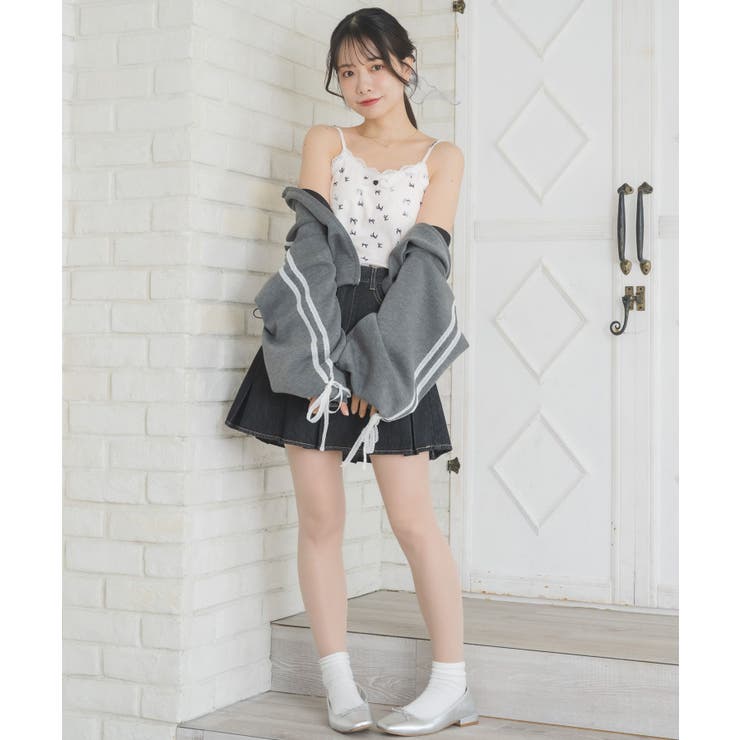 【新色追加】アソートレース付きキャミ | RETRO GIRL | 詳細画像18 