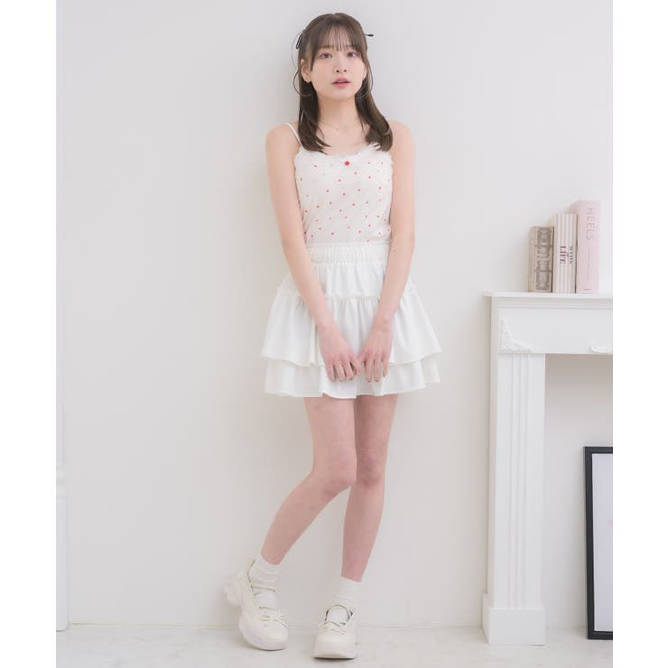 【新色追加】アソートレース付きキャミ | RETRO GIRL | 詳細画像19 