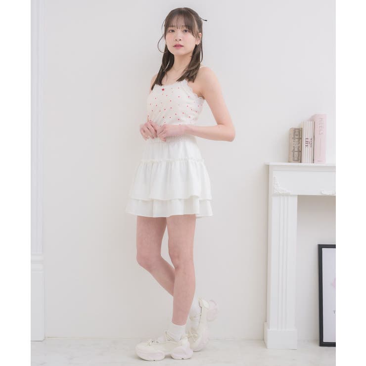 【新色追加】アソートレース付きキャミ | RETRO GIRL | 詳細画像21 