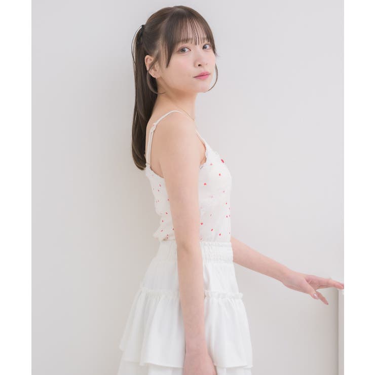 【新色追加】アソートレース付きキャミ | RETRO GIRL | 詳細画像24 