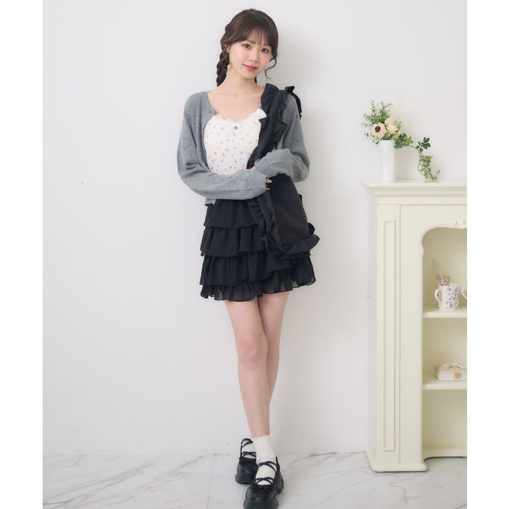 【新色追加】アソートレース付きキャミ | RETRO GIRL | 詳細画像27 