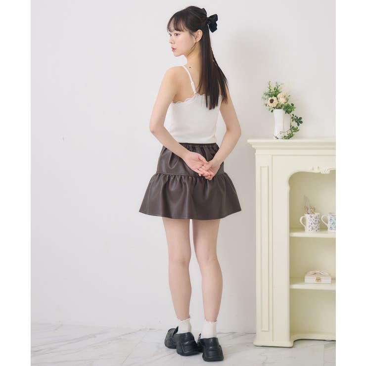 【新色追加】アソートレース付きキャミ | RETRO GIRL | 詳細画像5 