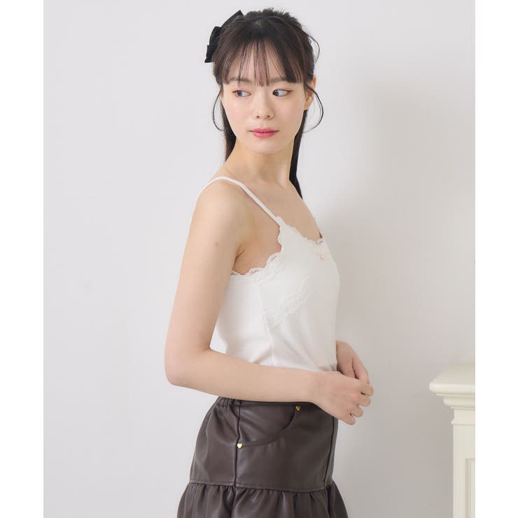 【新色追加】アソートレース付きキャミ | RETRO GIRL | 詳細画像7 