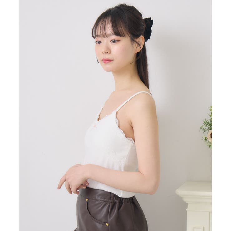 【新色追加】アソートレース付きキャミ | RETRO GIRL | 詳細画像8 