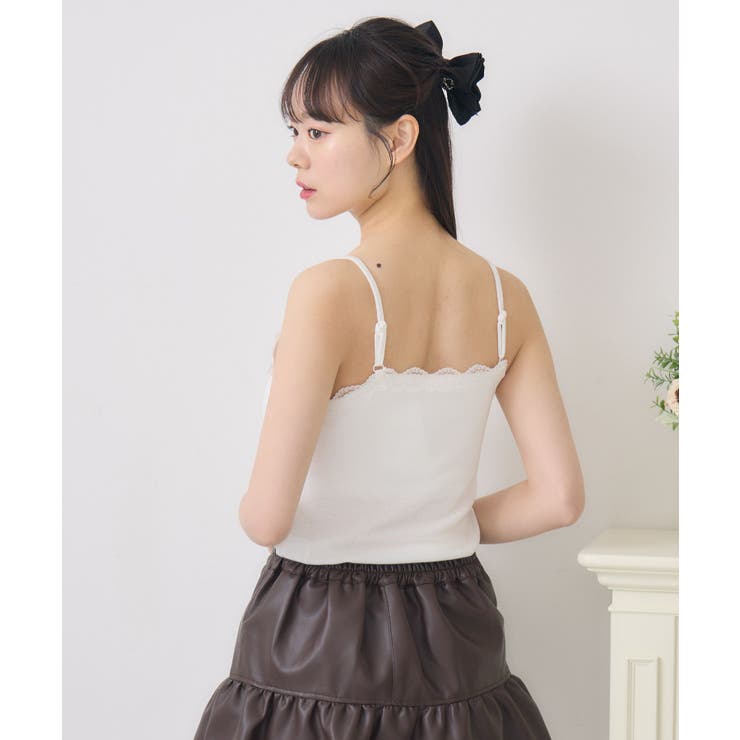 【新色追加】アソートレース付きキャミ | RETRO GIRL | 詳細画像9 