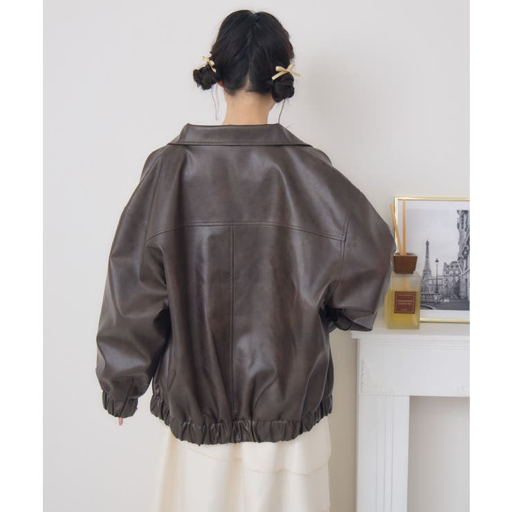 立体ロゴFレザーBZ | RETRO GIRL | 詳細画像27 