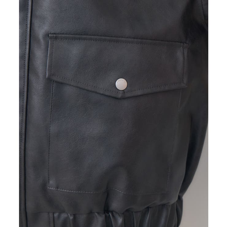 立体ロゴFレザーBZ | RETRO GIRL | 詳細画像32 