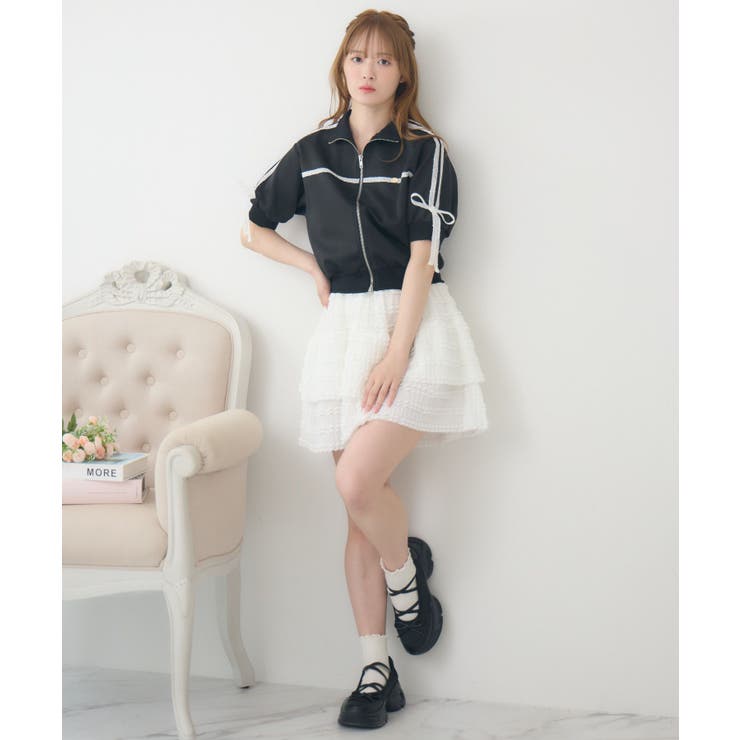 レースフリルミニSK[品番：RTGW0009083]｜RETRO GIRL（レトロ