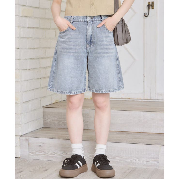 バミューダデニムPT | RETRO GIRL | 詳細画像1 