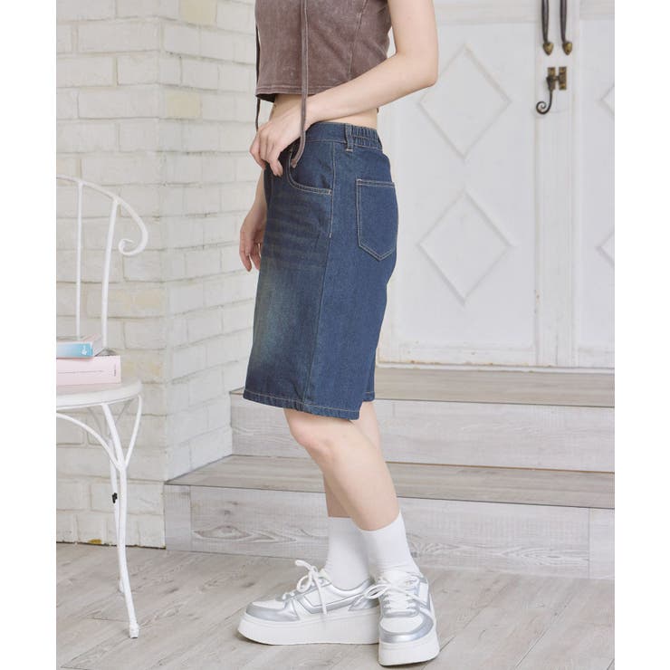 バミューダデニムPT | RETRO GIRL | 詳細画像17 