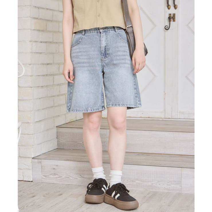 バミューダデニムPT | RETRO GIRL | 詳細画像6 