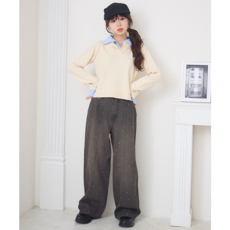 ビジューデニムPT | RETRO GIRL | 詳細画像10 