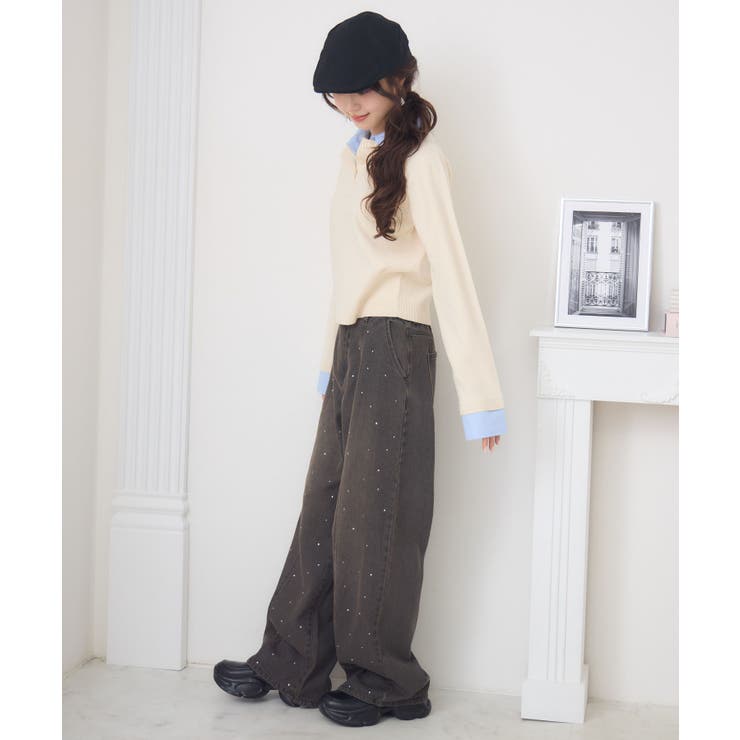 ビジューデニムPT | RETRO GIRL | 詳細画像13 