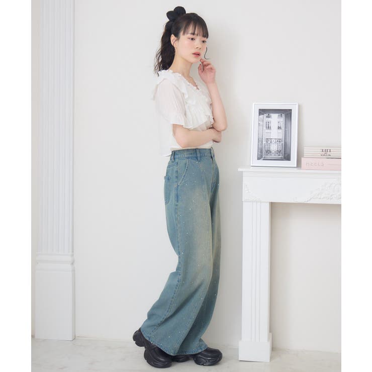 ビジューデニムPT | RETRO GIRL | 詳細画像3 