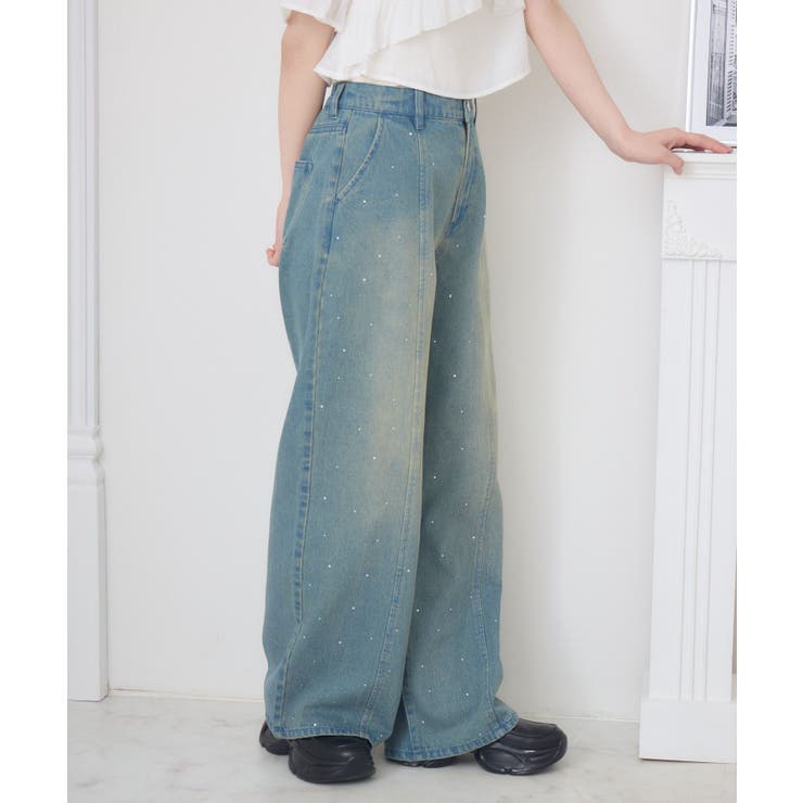 ビジューデニムPT | RETRO GIRL | 詳細画像7 