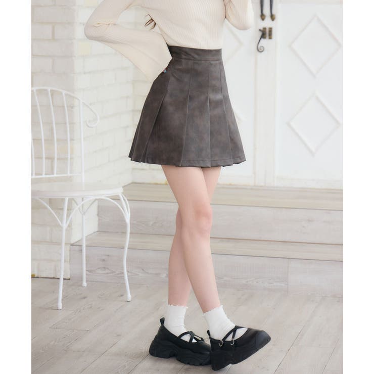 ヴィンテージFレザーミニSK | RETRO GIRL | 詳細画像16 