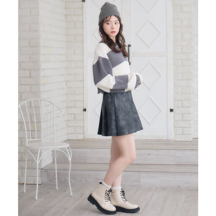 ヴィンテージFレザーミニSK | RETRO GIRL | 詳細画像3 