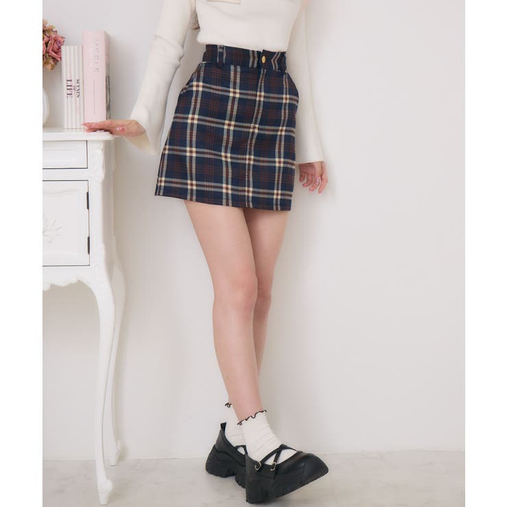 チェック台形ミニSK | RETRO GIRL | 詳細画像19 