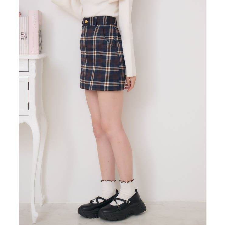チェック台形ミニSK | RETRO GIRL | 詳細画像20 