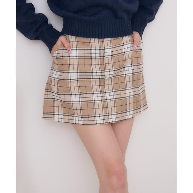 チェック台形ミニSK | RETRO GIRL | 詳細画像5 