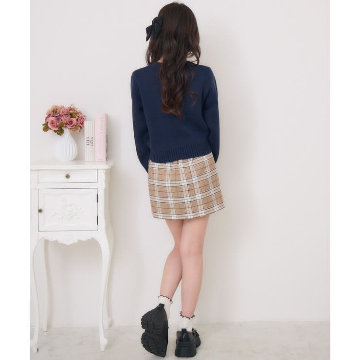 チェック台形ミニSK | RETRO GIRL | 詳細画像9 