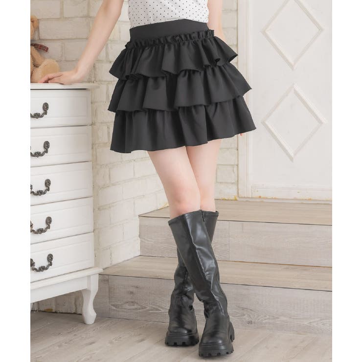 BLK1 | 3段ミニSK | RETRO GIRL