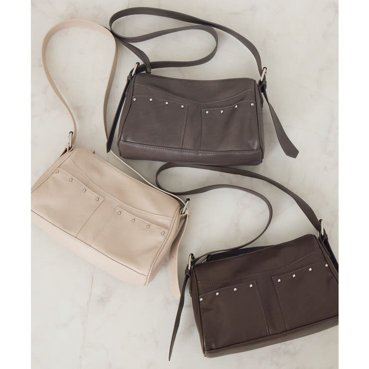 スタッズ付ショルダーBAG | RETRO GIRL | 詳細画像2 