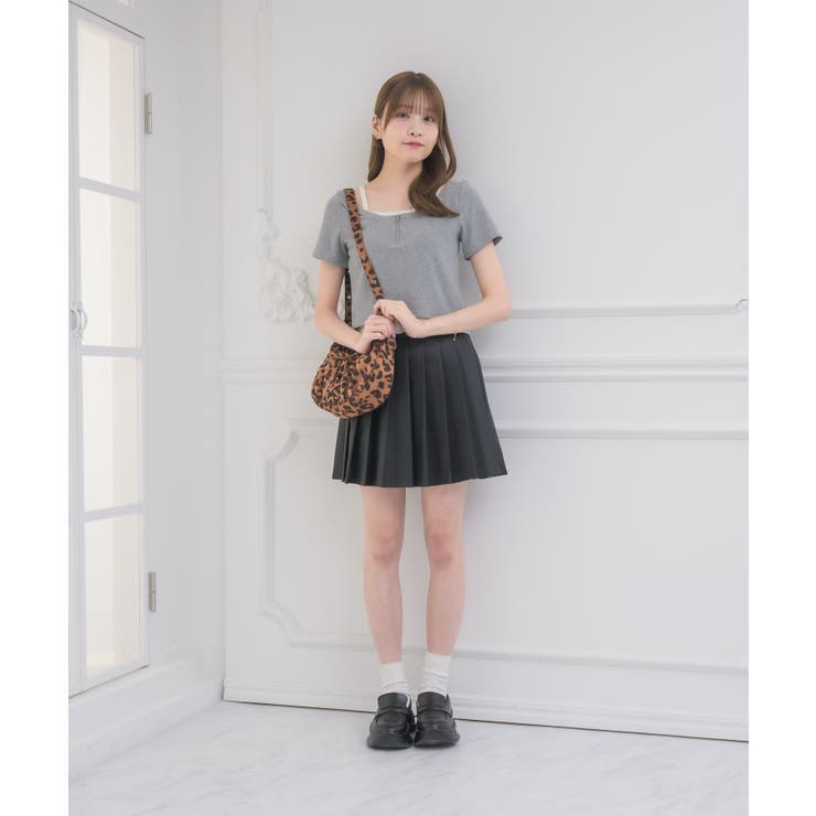 レースアップショルダーバッグ[品番：RTGW0009361]｜RETRO GIRL